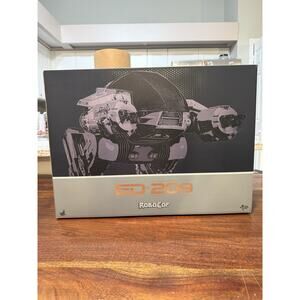 Hot Toys MMS204 RoboCop ED-209 Sound Effect 2014 35cm Action Figure NEW Rare JP
